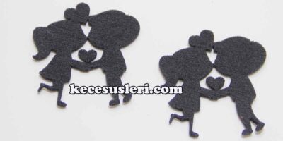 Keçe Hobi yılbaşı keçe süsleri 2